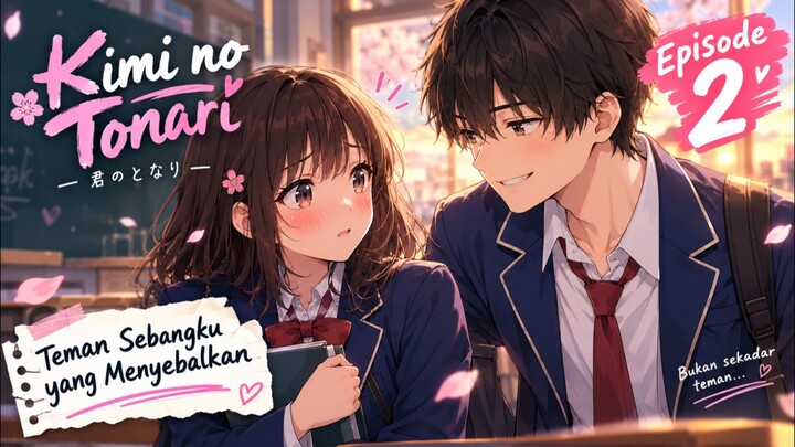 KIMI NO TONARI - Episode 2 | Teman sebangku yang menyebalkan
