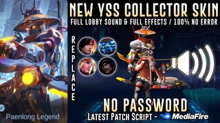 Yi Sun-Shin Collector Skin Script No Password | Full Sound & Full Effects | Mobile Legends