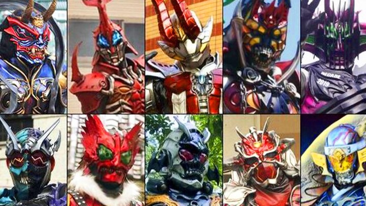An inventory of all the alien knights--super complete!