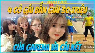 (Free Fire) - 4 Cô Gái 3 Nữ Streamer Đi Bắn Giải 30 Triệu Của Garena Đối Đầu Với WAG Sẽ Thế Nào?