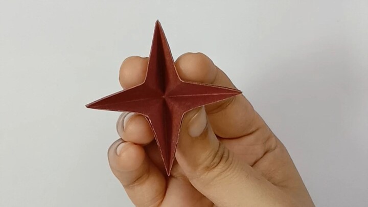 This Paper Star Turns Into a Spinning Top 🤯