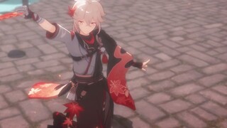 [Genshin Impact MMD] Kirim Bulan Cerah [Maplehara Manyo]