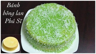 Cách làm bánh bông lan Phú Sĩ đơn giản nhất. Mềm xốp, thơm ngon | Tra My Cooking