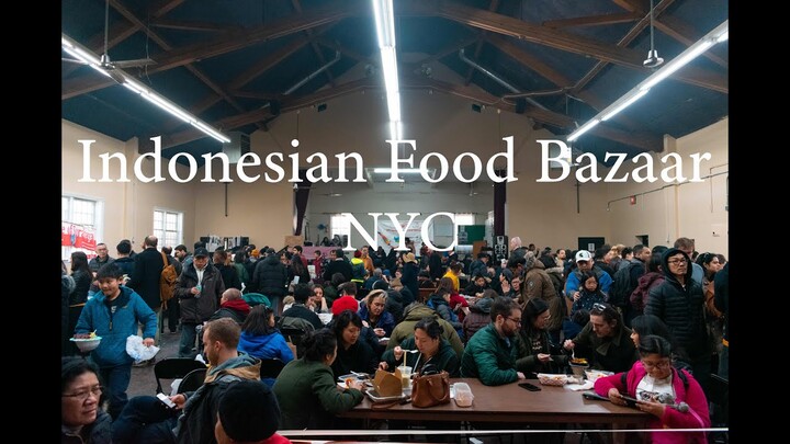 NYC Indonesian Food Bazaar. A Must Visit!