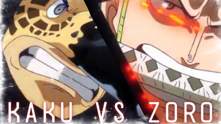 Zoro vs Kaku | AMV | Stussy menjatuhkan Lucci & Kaku ‼️