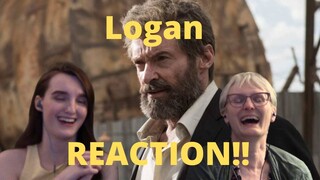 "Logan" REACTION!! Now his hair is grey - that can't be good...
