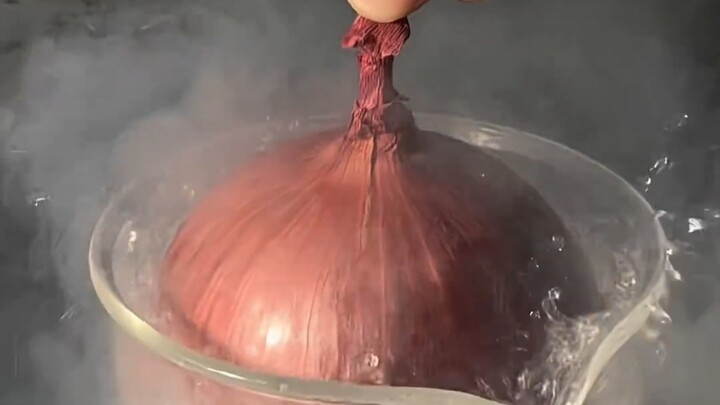 Liquid Nitrogen vs. Fruits and Vegetables