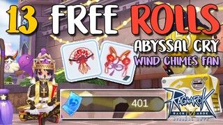 15 (FREE) ROLLS FOR ABYSSAL CRY & WIND CHIMES FAN - RAGNAROK M: ETERNAL LOVE