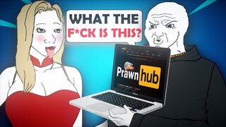 When you catch her watching p*rn  |  Lord Wojak