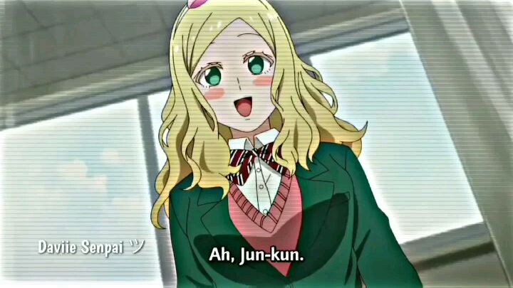 di dorong oleh teman ||    anime : Tomo Chan Wa Onnanoko