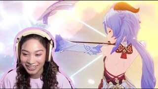 Ganyu character demo REACTION! | Lorie on Twitch