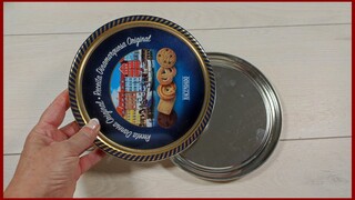 Mira que hago con tapas de cajas de galletas / Manualidades navideñas
