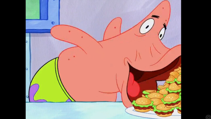 In an underwater burger compe*on, the party always loses!