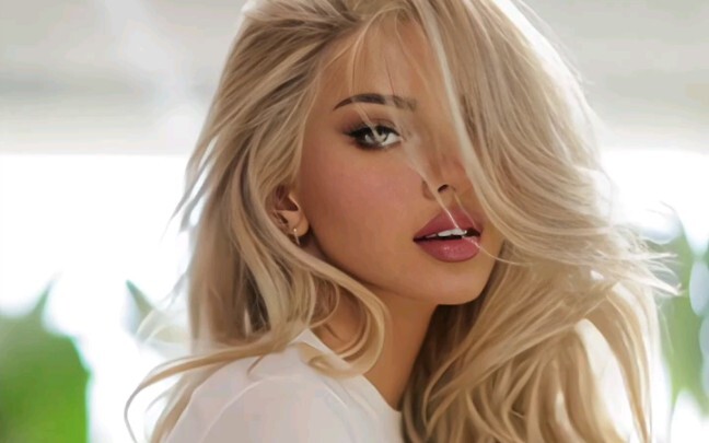 เทพธิดาผมทองจากประเทศสวย