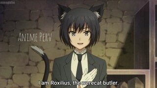 Cayna Summons Her Werecat Butler Roxilius - Leadale no Daichi nite Ep 10