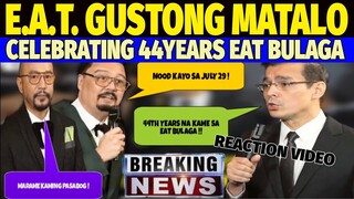 ISKO AT JALOSJOS INAASAR PA ANG "TVJ"❗EAT BULAGA MAY PASABOG DAW SA 29❗ REACTION VIDEO