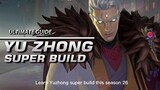 MLBB Yu Zhong Super Build Season 26