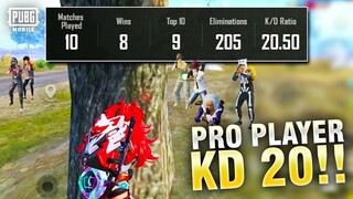 GILA! TERNYATA BEGINI LAWAN PRO PLAYER KD 20! SEKALI NENGOK LANGSUNG M4T1! - PUBG MOBILE