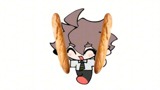 [Handwritten/with reference] Anmixiu really wants to eat baguette