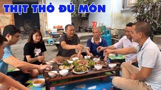 MÓN ĂN VỀ THỎ • Hấp Lá Chanh ✦ Thịt Thỏ Xào Sả Ớt
