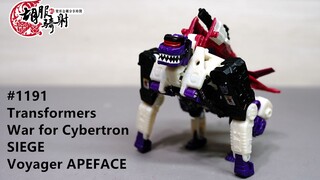 胡服骑射的变形金刚分享时间1191集 Transformers War for Cybertron SIEGE Voyager APEFACE 围城 猿面