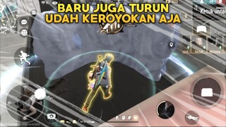 Baru Turun Udah Keroyokan Aja - Free Fire Gameplay