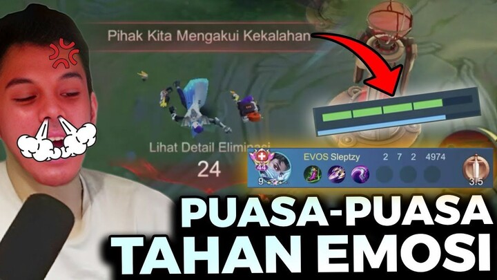 Puasa Menahan Emosi Dan Mulut Bersama Party Paling Harom!! - Mobile Legends