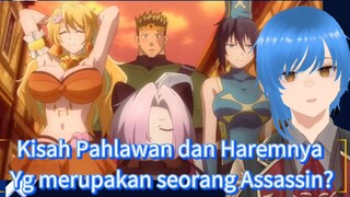 Rekomendasi Anime baru Romcom Harem | The Stunned Hero and The Assassin Princesses Review