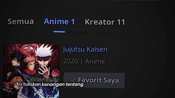 jujutsu kaisen