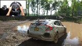 Rebuilding Honda Civic Type R - Forza Horizon 4 | Logitech g29 gameplay