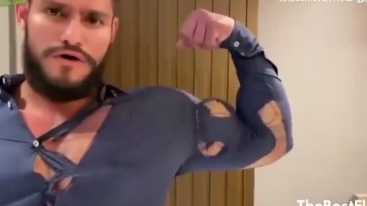 Who said ripping your shirt is sexy?