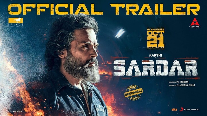 Sardar Official Trailer _ Karthi, Raashii Khanna, Rajisha _ GV Prakash Kumar | YNR MOVIES