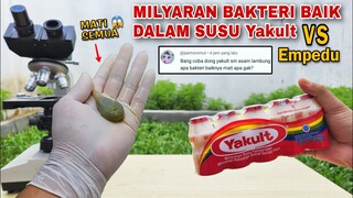 EKSPERIMEN: CAIRAN EMPEDU vs BAKTERI BAIK YAKULT