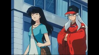 Inuyasha y Aome de compras