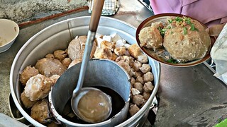 30 RIBU FULL SERVICE !!! PENTOL SEUKURAN KEPALA BAYI || BAKSO TIN BAROKAH PITU NGAWI - kuliner ngawi