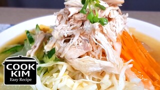 Korean Food Chogye-tang(sour chicken soup) Recipe Good for Health, 몸보신에 좋은 초계탕 레시피