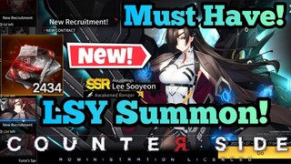 Counter:Side - Awakened Lee Sooyeon Summon! [Must Have Unit?]