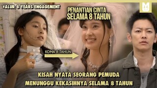 Cinta Tak Terbatas Waktu !! SELURUH ALUR CERITA THE 8 YEAR ENGAGEMENT | 16 ​MENIT