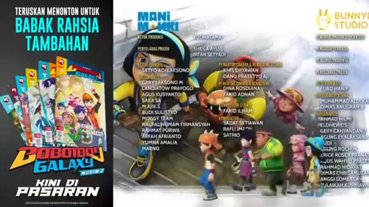 Ending Lagu BoBoiBoy Galaxy Season 2 BoBoiBoy Sori