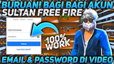 BAGI BAGI AKUN SULTAN FREE FIRE GRATIS || Terbaru Hari Ini #part4