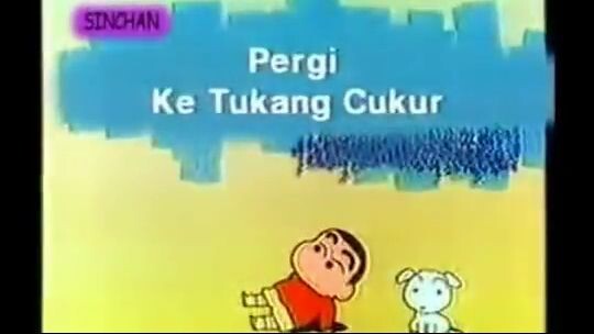 Crayon Shinchan RCTI Bahasa Indonesia - Pergi Ke Tukang Cukur