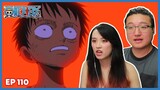 NOOO LUFFY! CROCODILE VS LUFFY | ONE PIECE Episode 110 Couples Reaction & Discussion