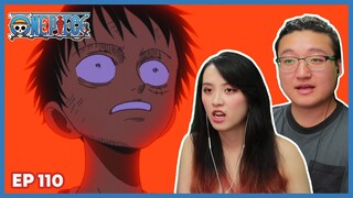 NOOO LUFFY! CROCODILE VS LUFFY | ONE PIECE Episode 110 Couples Reaction & Discussion