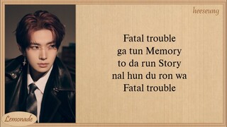 ENHYPEN Fatal Trouble Easy Lyrics