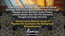 Selamat Menyambut Bulan Rajab