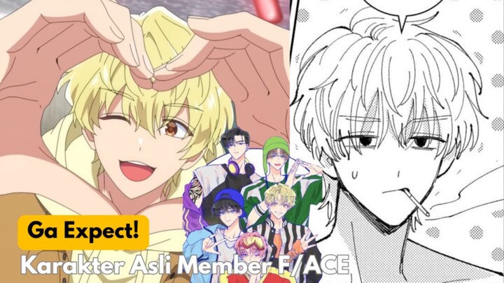 ternyata karakter asli member f/ace kaya gini😭 Tamon B-Side🔥