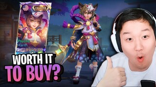 How much is Harith New Skin Phychic? Gameplay and Review | Mobile Legends