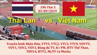 Xem Trận Thái Lan vs Việt Nam Ở Đâu ?