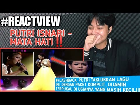 #REACTVIEW | PUTRI ISNARI - MATA HATI | (D'Academy 4 Top 15 Result Group 2) REACTION