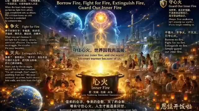 借火，争火，灭火，守心火🔥